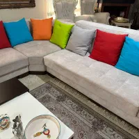 مبل راحتی نه نفره|مبلمان خانگی و میز عسلی|رشت, بلوار گیلان|دیوار