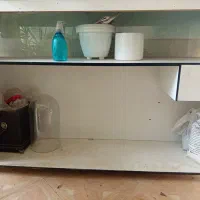 ویترین سفید جنس ملامینه