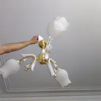 لوستر|لوستر و چراغ آویز|اندیشه, اندیشه فاز ۱|دیوار