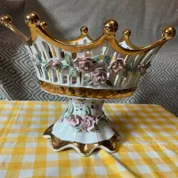 آجیل خوری طرح گل برجسته برند لمونژ  دکوری،کادویی،