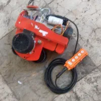 بالابر جرثقیل وینج سقفی ۴ جهته  تک فاز سیم بکسلی