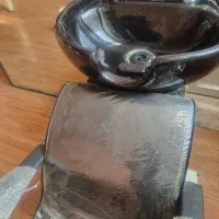 میز وکنسول  وایینه سر شور با شیر الات