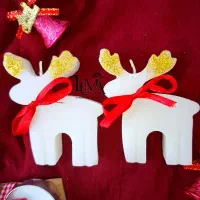 شمع های کریسمسی جذاب|صنایع دستی و سایر لوازم تزئینی|نوشهر, |دیوار