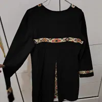 مانتو مشکی طرح سنتی کاملا نو|لباس|پردیس, فاز ۸|دیوار