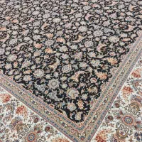 ۲ تخته  ۱۲ متری ۱۰۰۰ شانه افشان سورمه ا|فرش|اصفهان, برزان|دیوار