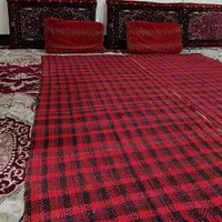 جاجیم قرمز پشم گوسفند،عربی (یاییم)|گلیم، جاجیم، گبه|اهواز, اهواز|دیوار