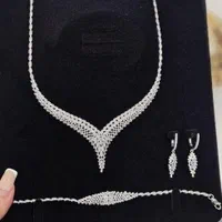 انگشتر نقره جواهری عیناً طلا بانیمست جواهری|بدلیجات|تبریز, |دیوار