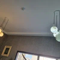 پردیس ۲ عدد لوستر حبابی در حد نو