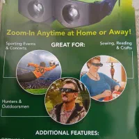 عینک دوربین دار ۳۰۰و۴۰۰درصدی