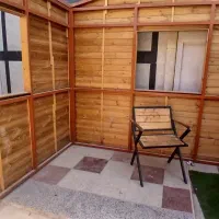 آلاچیق چوبی ترمو روسی|مصالح و تجهیزات ساختمان|شاهین‌شهر, فردوسی|دیوار