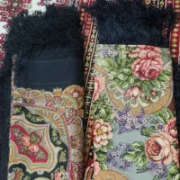 فرش چارقد قدیمی|لباس|سیمین شهر, |دیوار