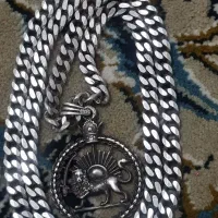 زنجیر و پلاک نقره کارتیر|جواهرات|پاکدشت, پاکدشت (مامازند)|دیوار