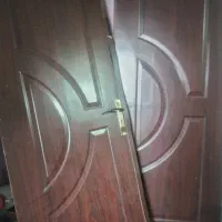 درب ورودی همراه با چارچوب|مصالح و تجهیزات ساختمان|رودسر, |دیوار