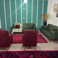 مبلمان ۸ نفره نو|مبلمان خانگی و میز عسلی|رشت, دیانتی|دیوار