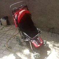 کالسکه بچه لاستیک بزرگ