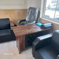 فروش ۲میز دو صندلی اداری نو استفاده نشده فروش فوری|دفتر کار|بابل, |دیوار