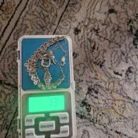 گردنبند گوشواره نقره