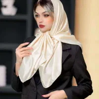 روسری ساتن ابریشم اعلا همراه با 10 تنوع