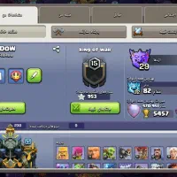 اکانت کلش آف کلنز|کنسول، بازی ویدئویی و آنلاین|سنندج, |دیوار