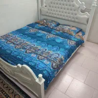 تخت و کمد و میز آرایش|تخت و سرویس خواب|مشهد, کارمندان دوم|دیوار