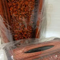 جا دستمال وسطل قدیمی|کلکسیون اشیاء عتیقه|ارومیه, |دیوار