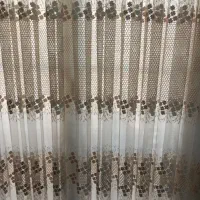 یک جفت پرده طور وحریر