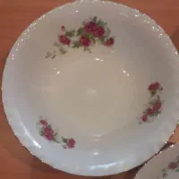 کاسه آبگوشت خوری گلسرخی قدیمی ژاپنی کاملا نو|ظروف سرو و پذیرایی|اصفهان, بهارستان|دیوار