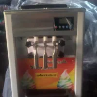 فروش دستگاه بستنی قیفی زن در حد صفر