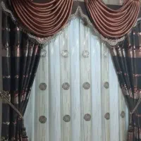 پرده تمیز و درحد نو|پرده، رانر، رومیزی|علیآباد کتول, |دیوار