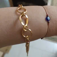 دستبند طلایی ژوپینگ آبکاری طلا رنگ ثابت