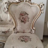 میزناهارخوری شش نفره سفید