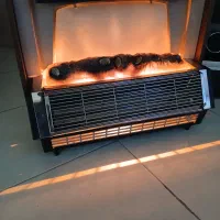 شومینه بخاری برقی  زیبا قدیمی ساخت  انگلستان