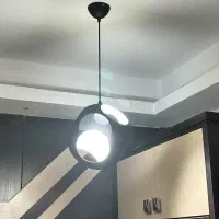 چراغ آویز مدرن مشکی