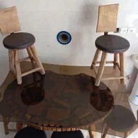 میز صندلی درحد نو