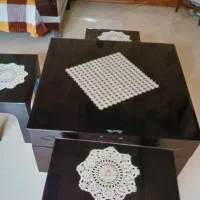 میز جلو مبلی و سه عدد عسلی