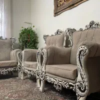 مبل سلطنتی بوفه تمام چوب راش|مبلمان خانگی و میز عسلی|کرج, شهرک اوج|دیوار