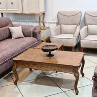 جلومبلی/میزعسلی تمام چوب×مبلمان الماس|مبلمان خانگی و میز عسلی|بیرجند, |دیوار