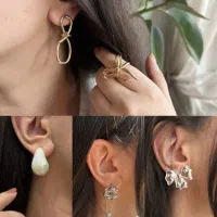 اکسسوری نانا گردنبند میناکاری و گوشواره