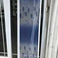 توری پلیسه نصب در یک ساعت و پنجره های upvc