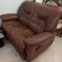 مبلمان راحتی وارداتی چرم ۷نفره|مبلمان خانگی و میز عسلی|تهران, سردارجنگل|دیوار