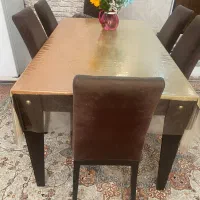 میز نهار خوری۶نفره