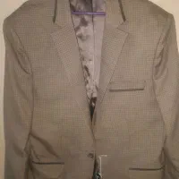 کت تک ترک راه راه قهوه ایی ،شکلاتی