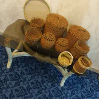 سبد بافی|صنایع دستی و سایر لوازم تزئینی|بروجرد, |دیوار