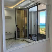 آینه دیواری بزرگ سفید