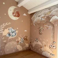 نقاشی دیواری ،نقاشی منظره،نقاشی کلاسیک|خدمات پیشه و مهارت|چابهار, |دیوار