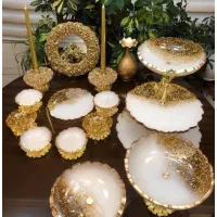 جهیزیه رزینی|صنایع دستی و سایر لوازم تزئینی|کرج, چهارصد دستگاه|دیوار