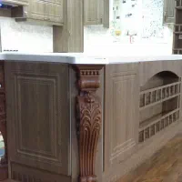 کابینت مدرن شیک با هایگلاس پاک چوب ( متری )|مصالح و تجهیزات ساختمان|بهارستان, |دیوار