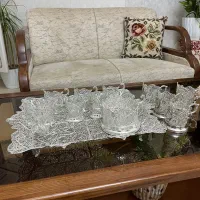 سرویس روکش نقره کامل ملیله کاری