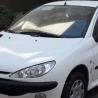 ۲۰۶تیپ ۲ سفید،بیرنگ،کم کارکرد|خودرو سواری و وانت|گلستان (تهران), |دیوار