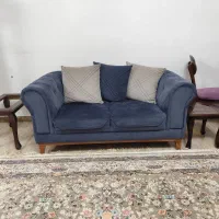 مبل راحتی چستر 7 نفره  کاملا سالم با جلو مبلی|مبلمان خانگی و میز عسلی|زنجان, |دیوار